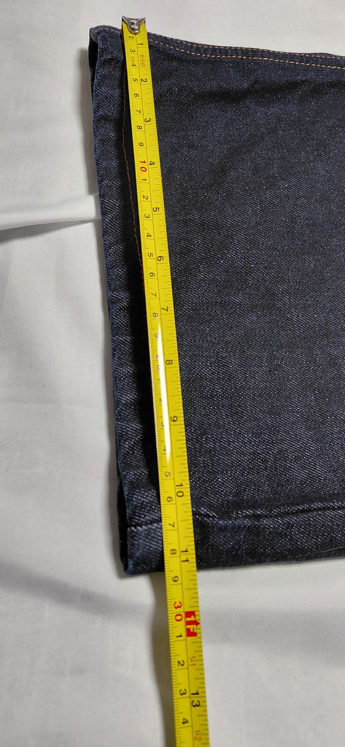 Magliano 마리아노 인디고(생지) 와이드레그 데님 M 상품이미지10