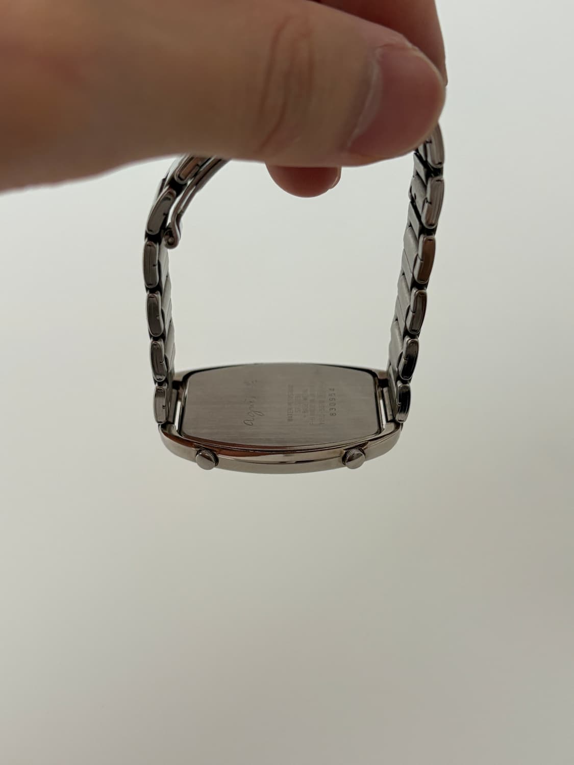 dual time silver square ladies quartz 상품이미지8