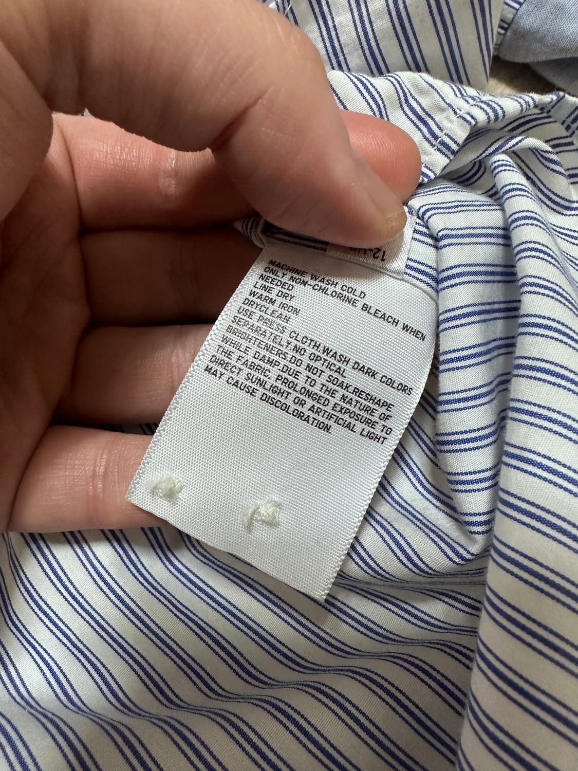 [US:L / ASIA: XL] 유니클로 JWA 스트라이프셔츠 상품이미지9