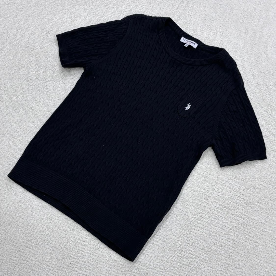 M US폴로 케이블 반팔 티셔츠 0323E 상품이미지1