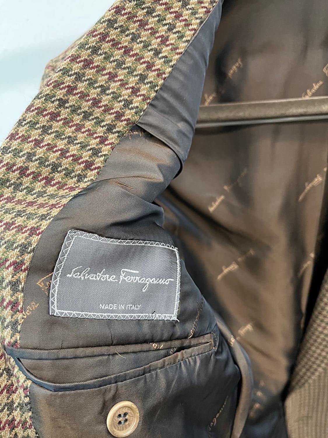 105) 페레가모 클래식 하운드 자켓  상품이미지8