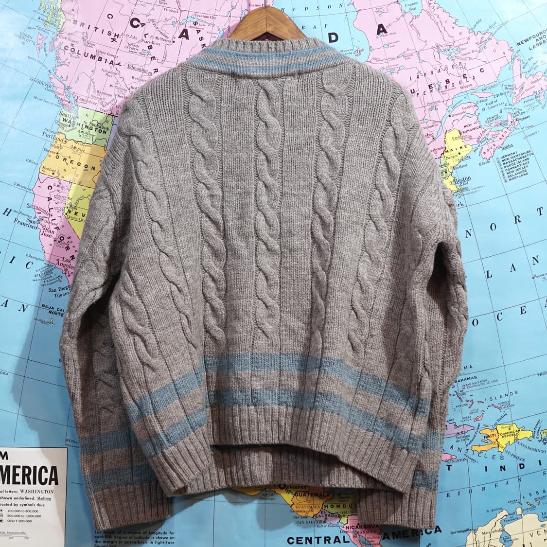 영국제 Oldderby 케이블 니트 상품이미지6