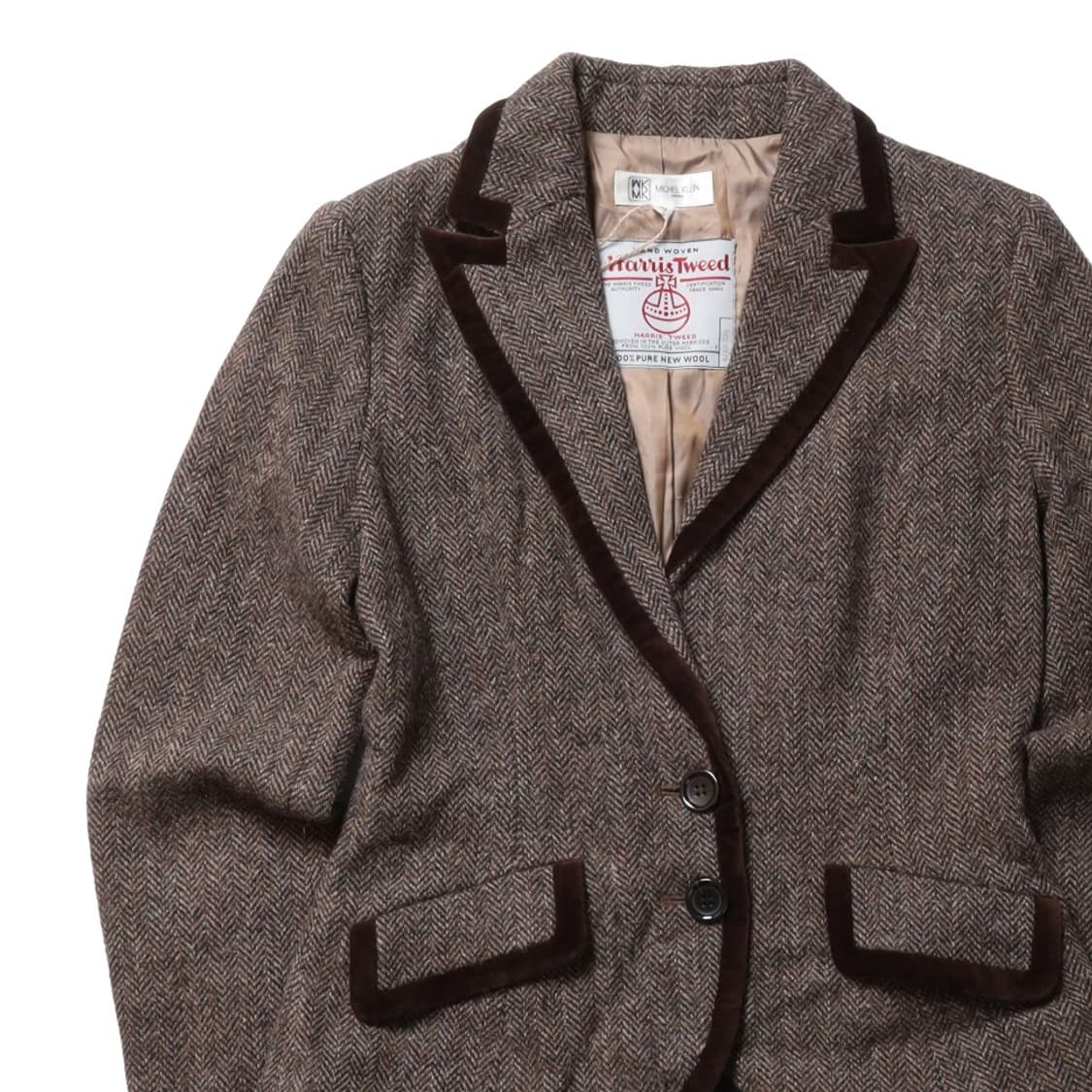 미쉘클랑Michel Klein HarrisTweed Wool Jacket 상품이미지2