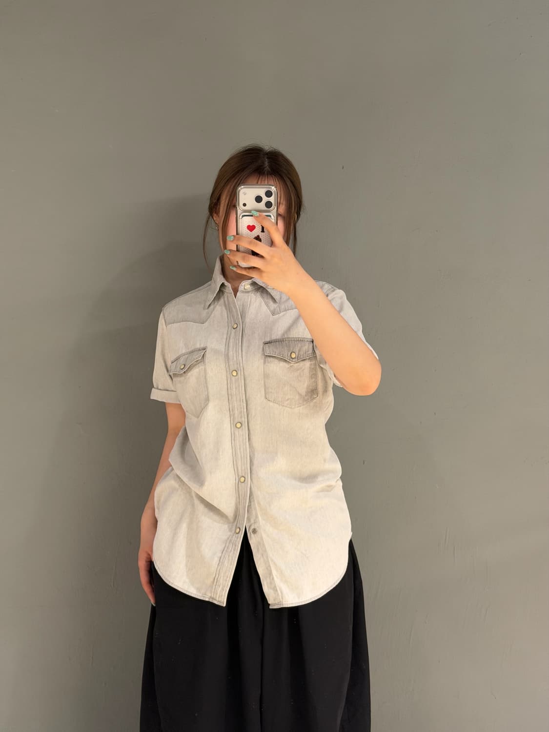 2-pocket western design shirt 상품이미지1