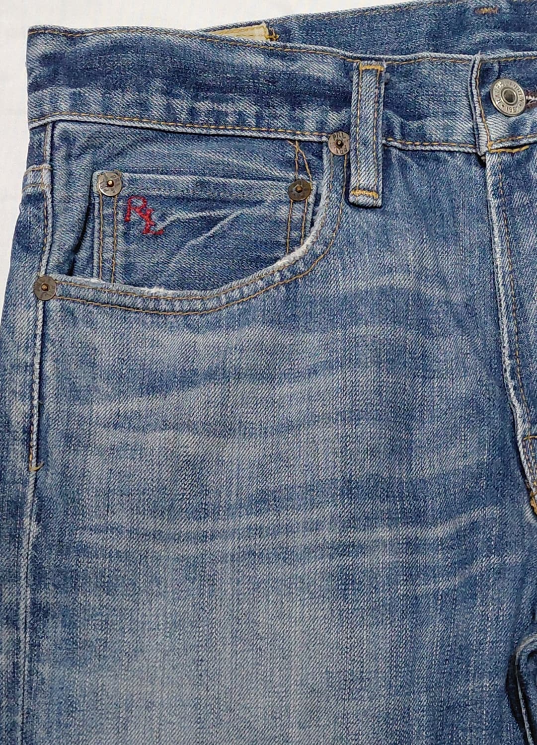 Polo Ralph Lauren 폴로 랄프로렌 워싱 데님 청바지 W30 상품이미지2