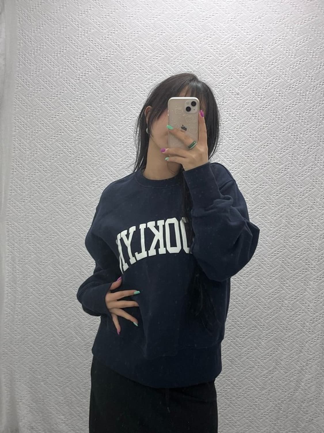 유니온 아카이브 올드스쿨 빈티지 레터링 맨투맨 M C07085 상품이미지1