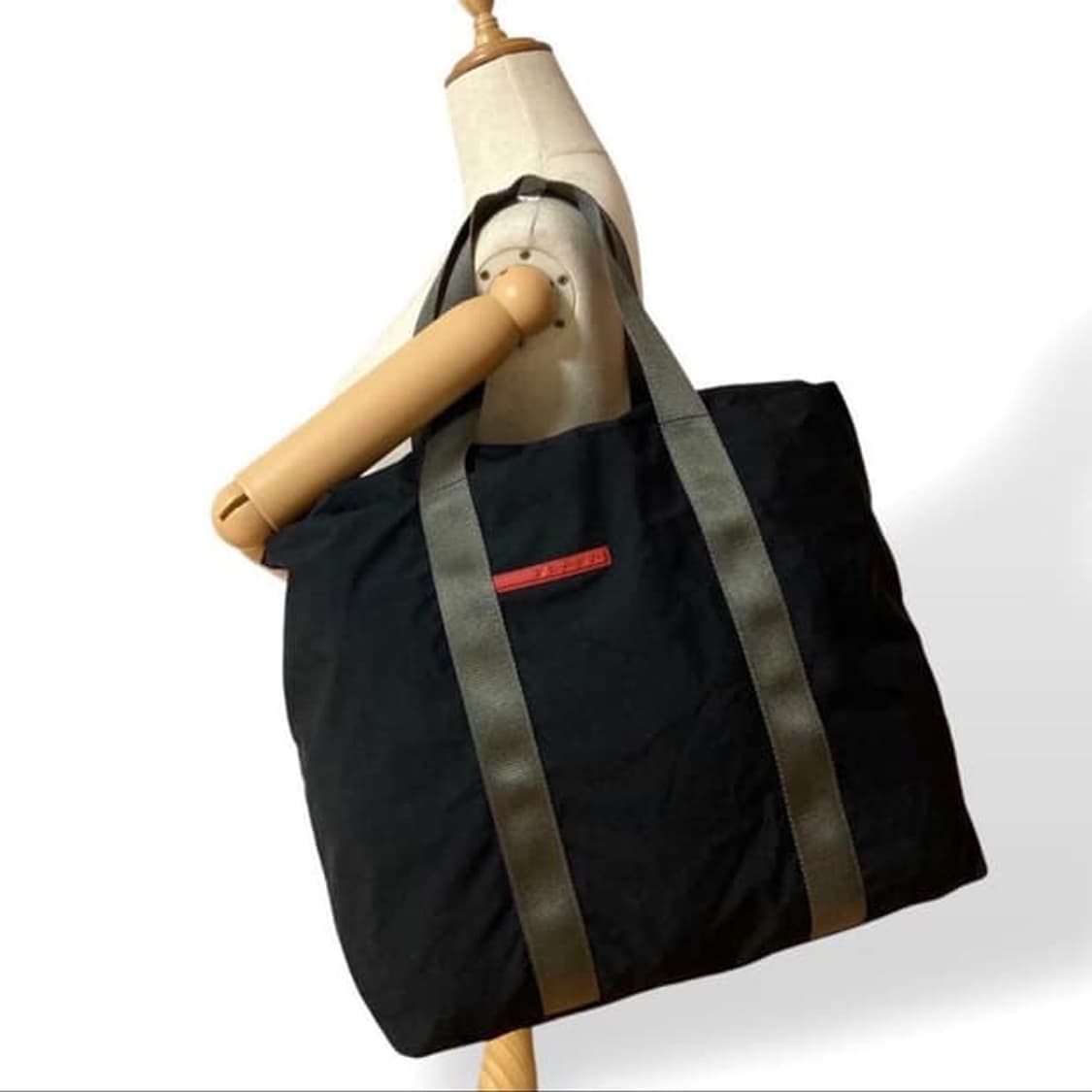 프라다 스포츠 나일론 레드탭 토트백 상품이미지1