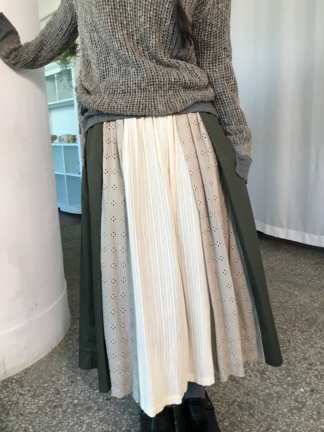 모리걸 레이어드 스커트 상품이미지1