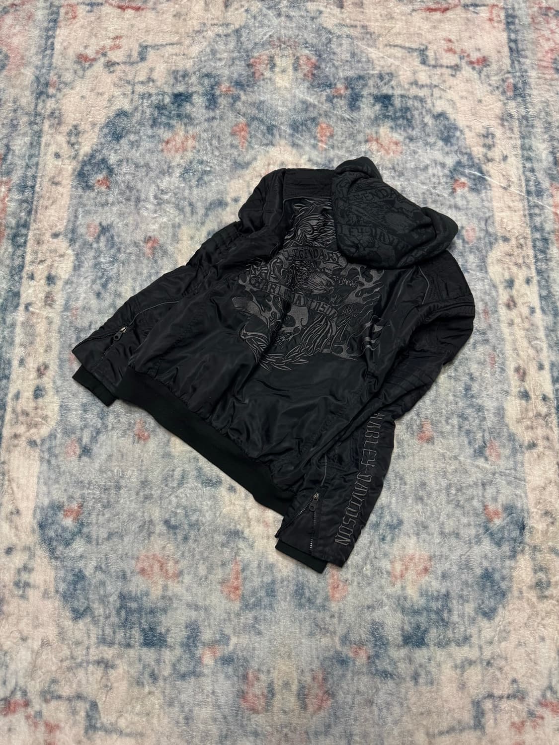 Harley davidson archive biker jacket 상품이미지1