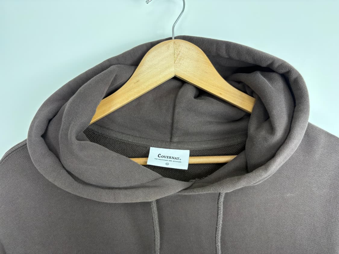 커버낫 C로고 와펜 후드티 상품이미지2