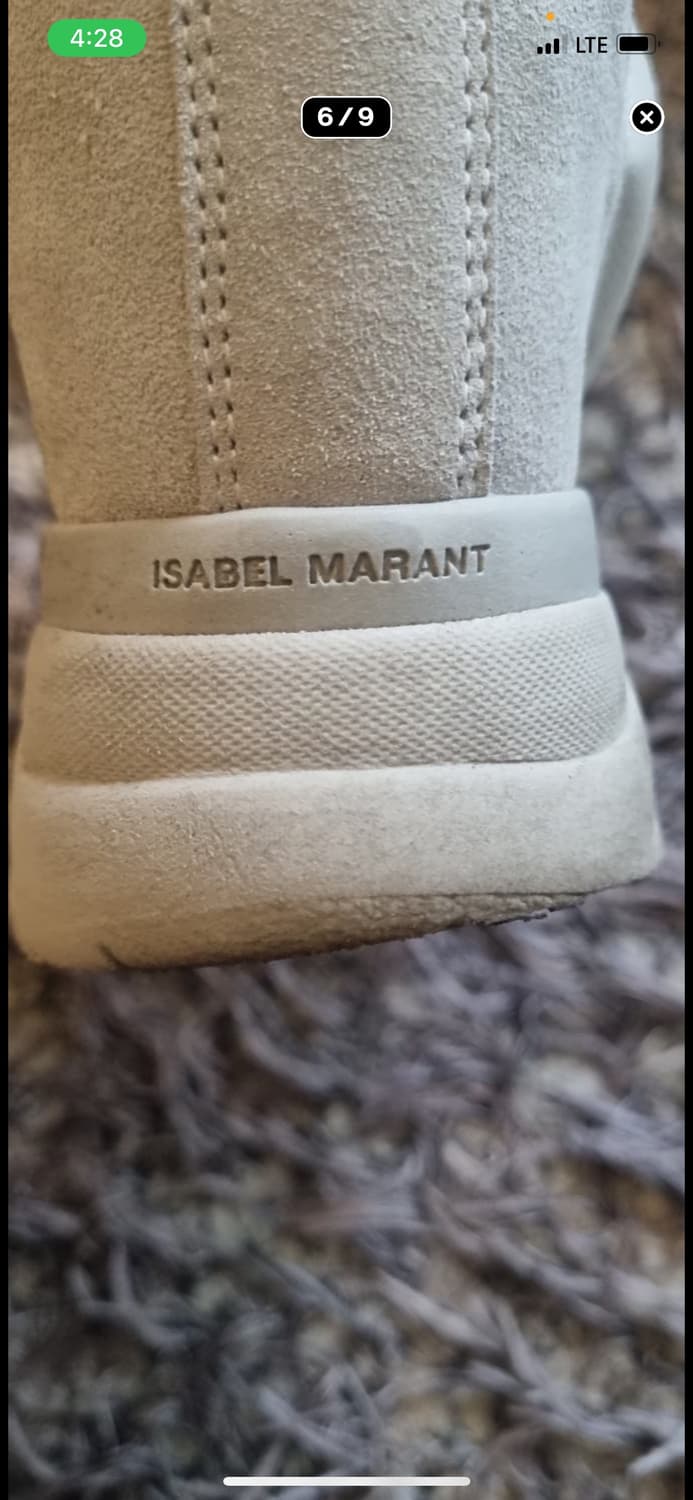 Isabel marant 베이지 스니커즈 상품이미지7
