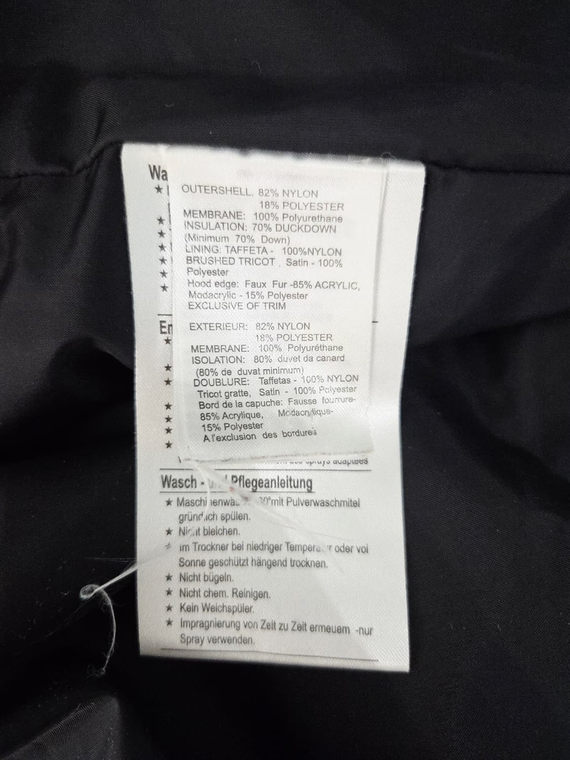 노스페이스 써밋시리즈 800필 레드 다운 패딩 상품이미지8