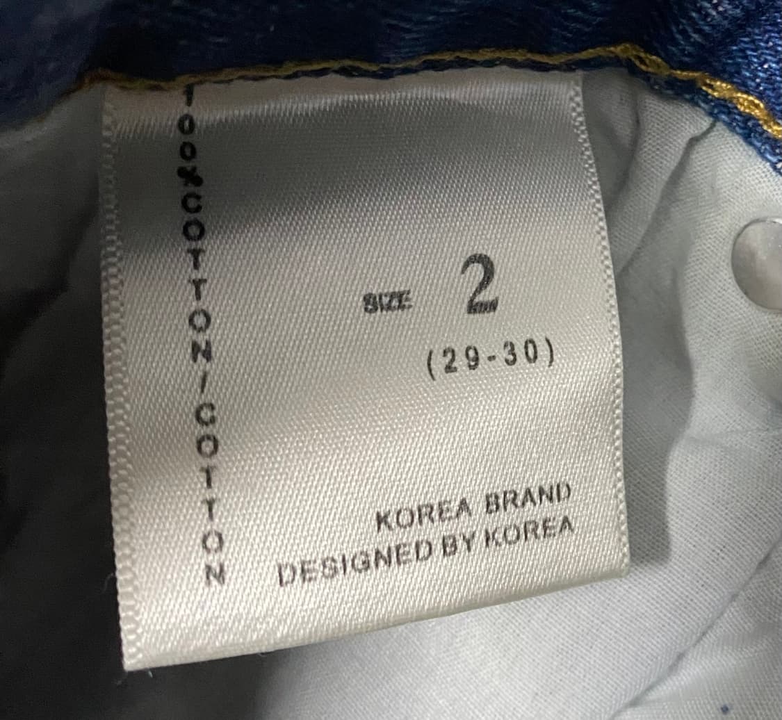 [2] RIPEN 리펜 와이드 크롭 데님 중청 상품이미지3