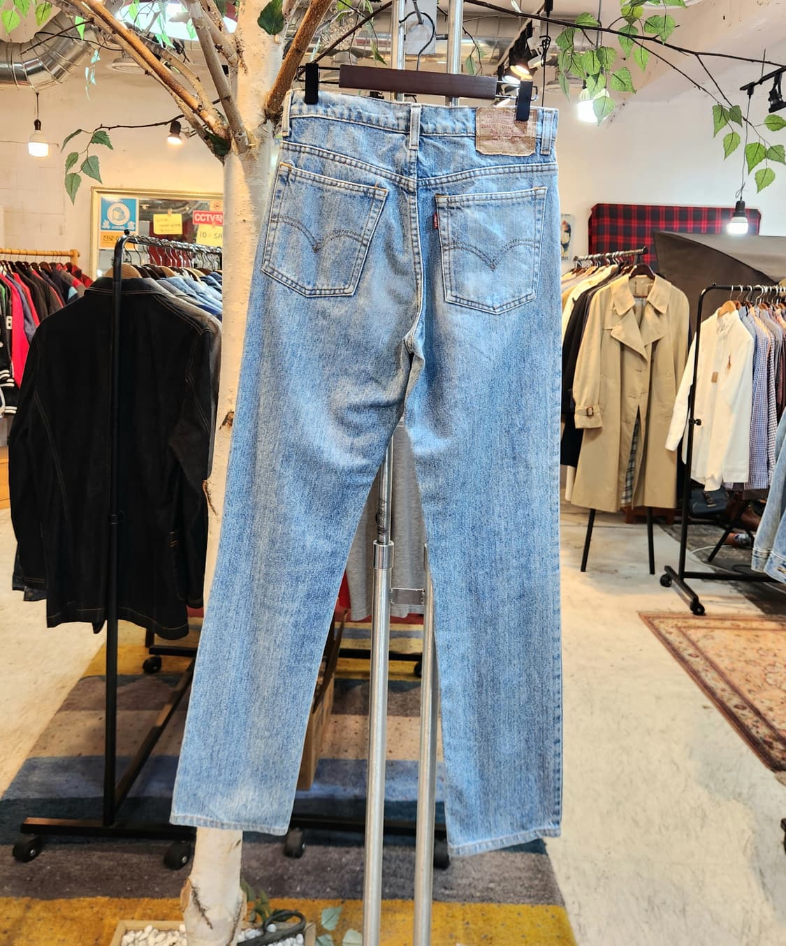 26-27) 90s 리바이스 606-02 빈티지 데님 팬츠 상품이미지1