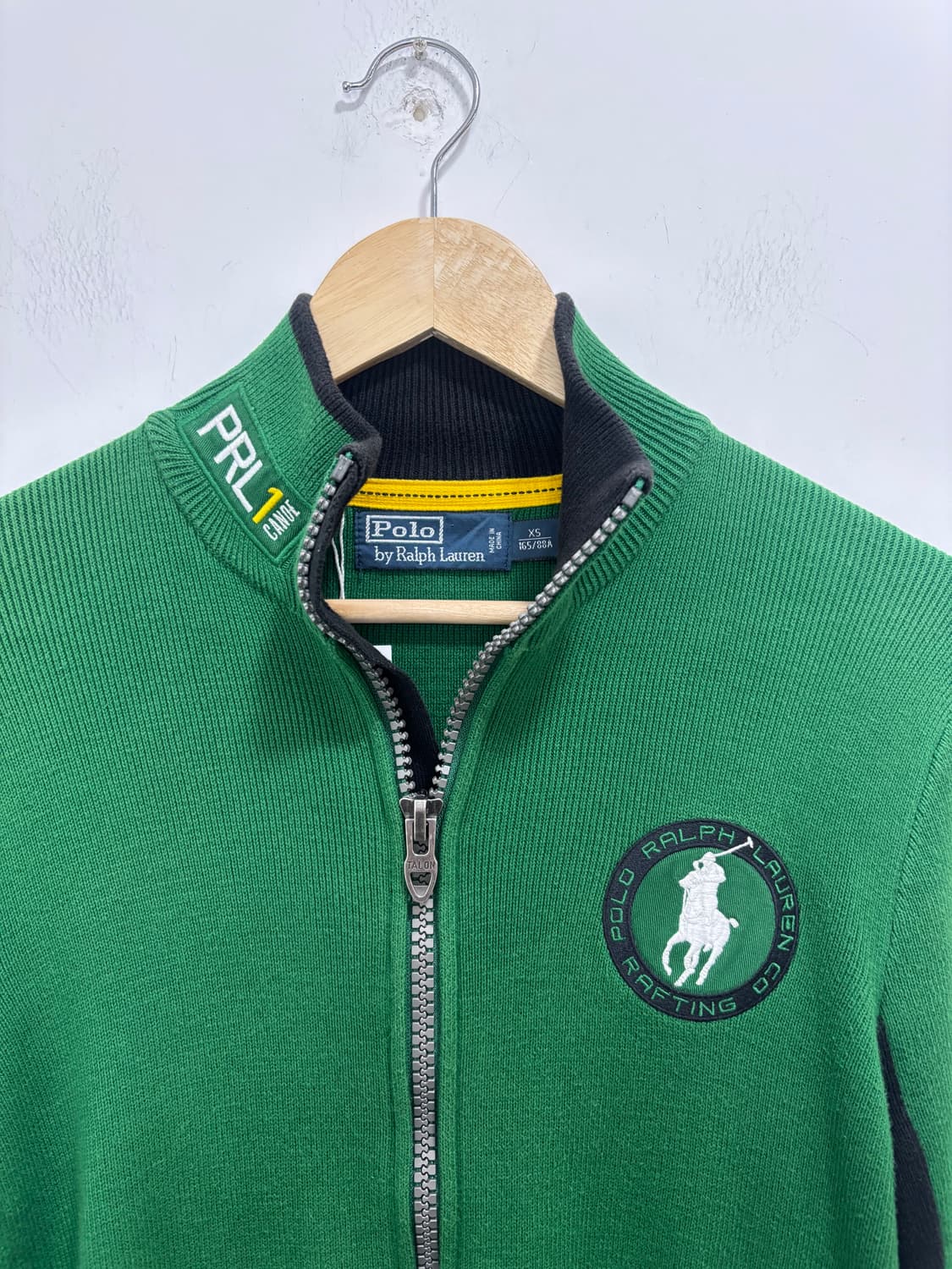 폴로 코튼 니트 집업 자켓 상품이미지8