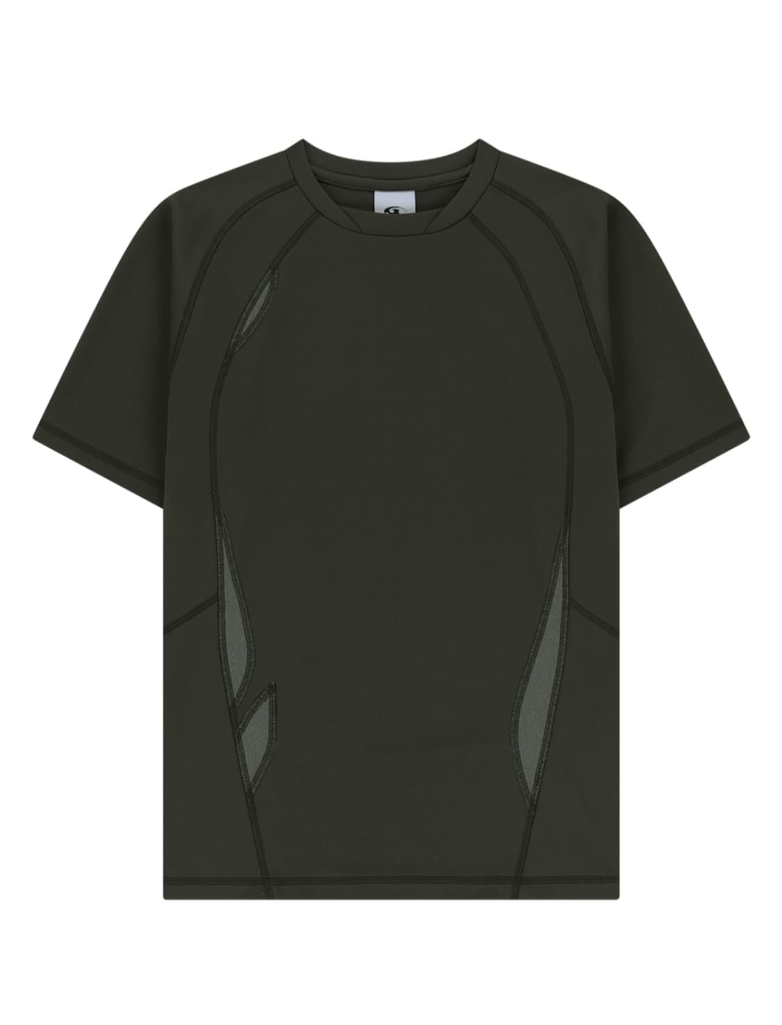 산산기어  팔로잉 패널 T-Shirt Mud Kh 상품이미지2