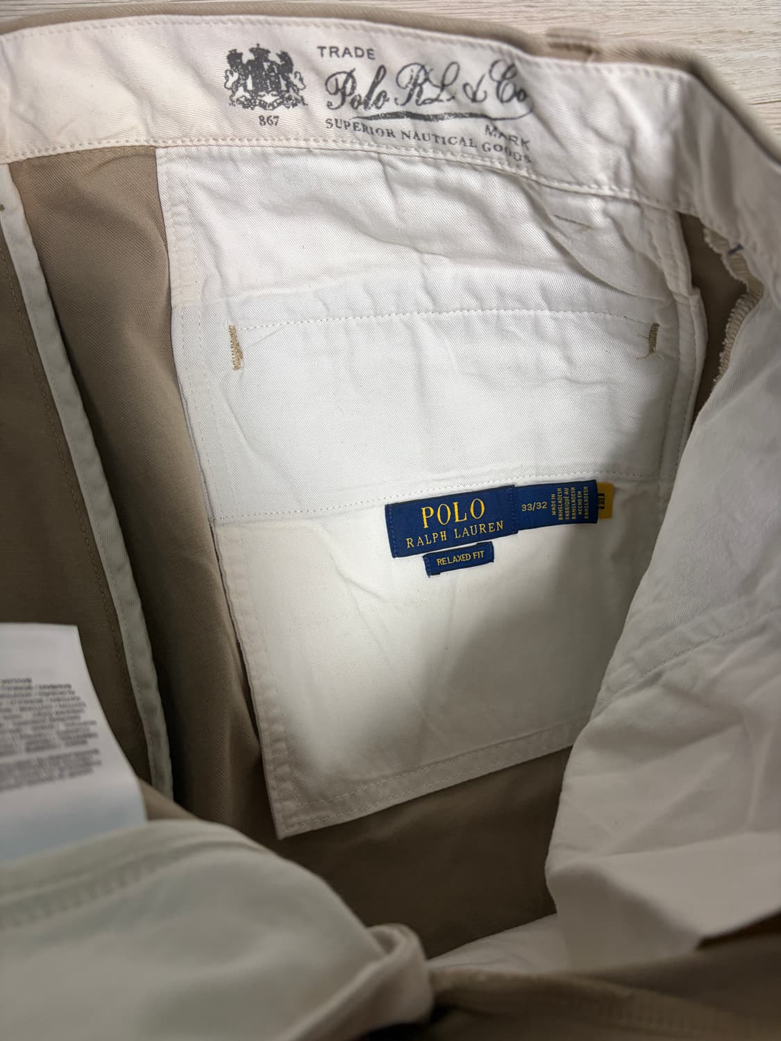 폴로 휘트먼 치노(새상품 33/32) 상품이미지3