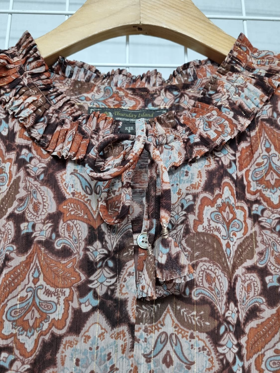 써스데이아일랜드  쉬폰원피스 상품이미지4