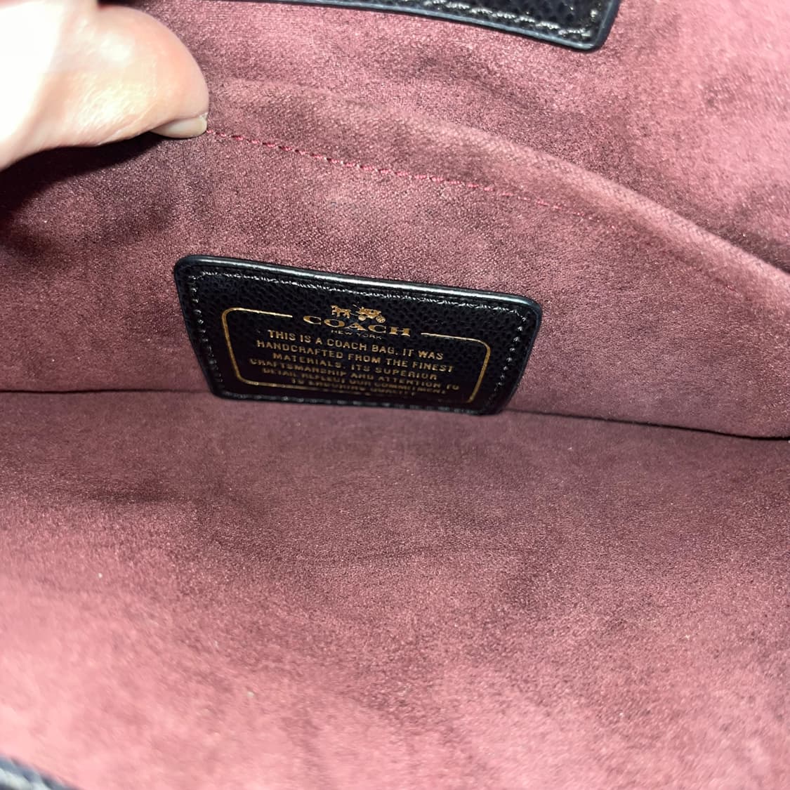 코치 브라운 크로스백 상품이미지3