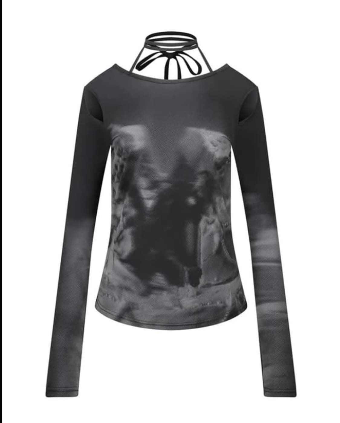 나체 컷아웃 롱슬리브 상품이미지2