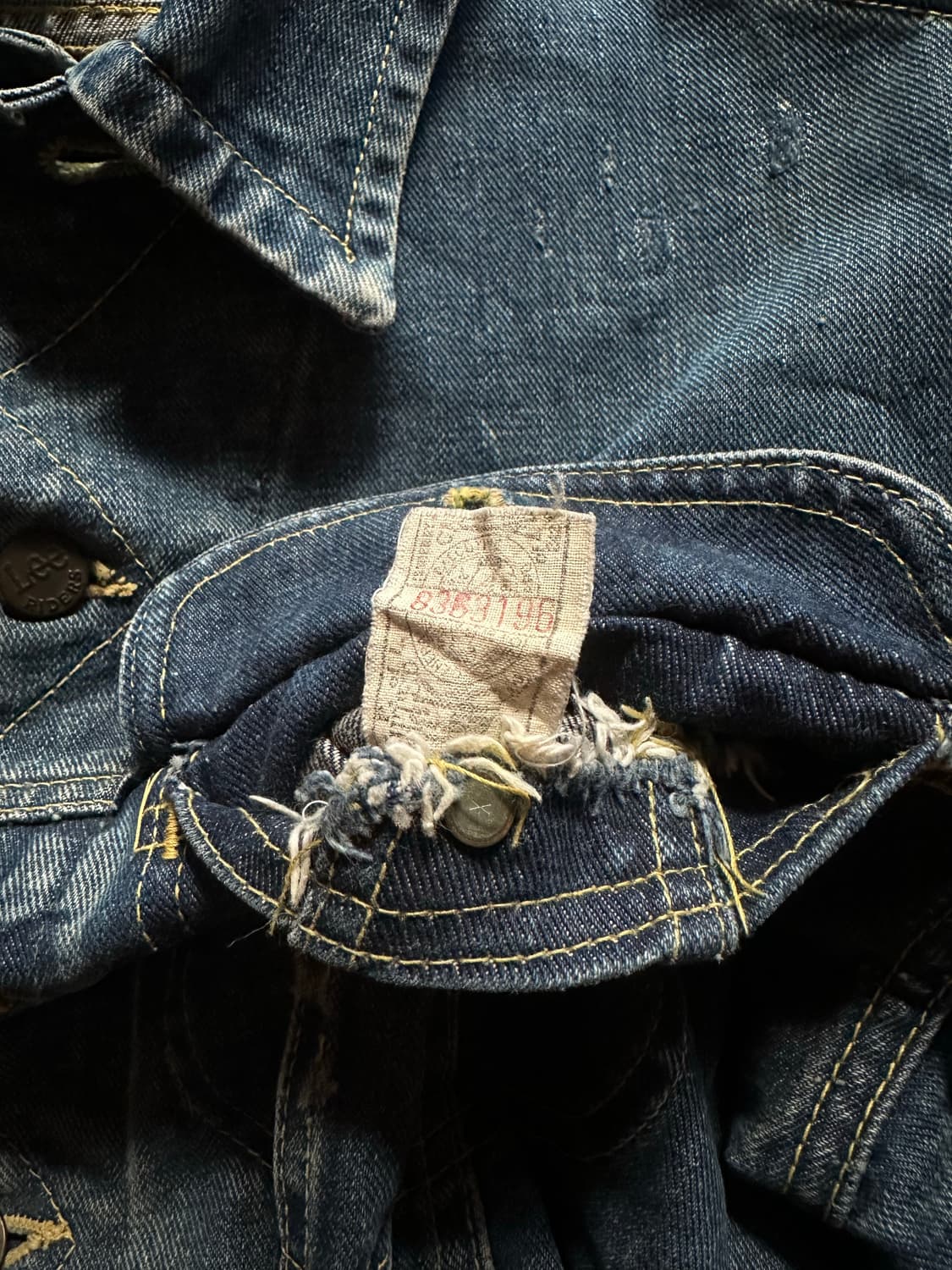 60s USA LEE 101-J DENIM JACKET 상품이미지9