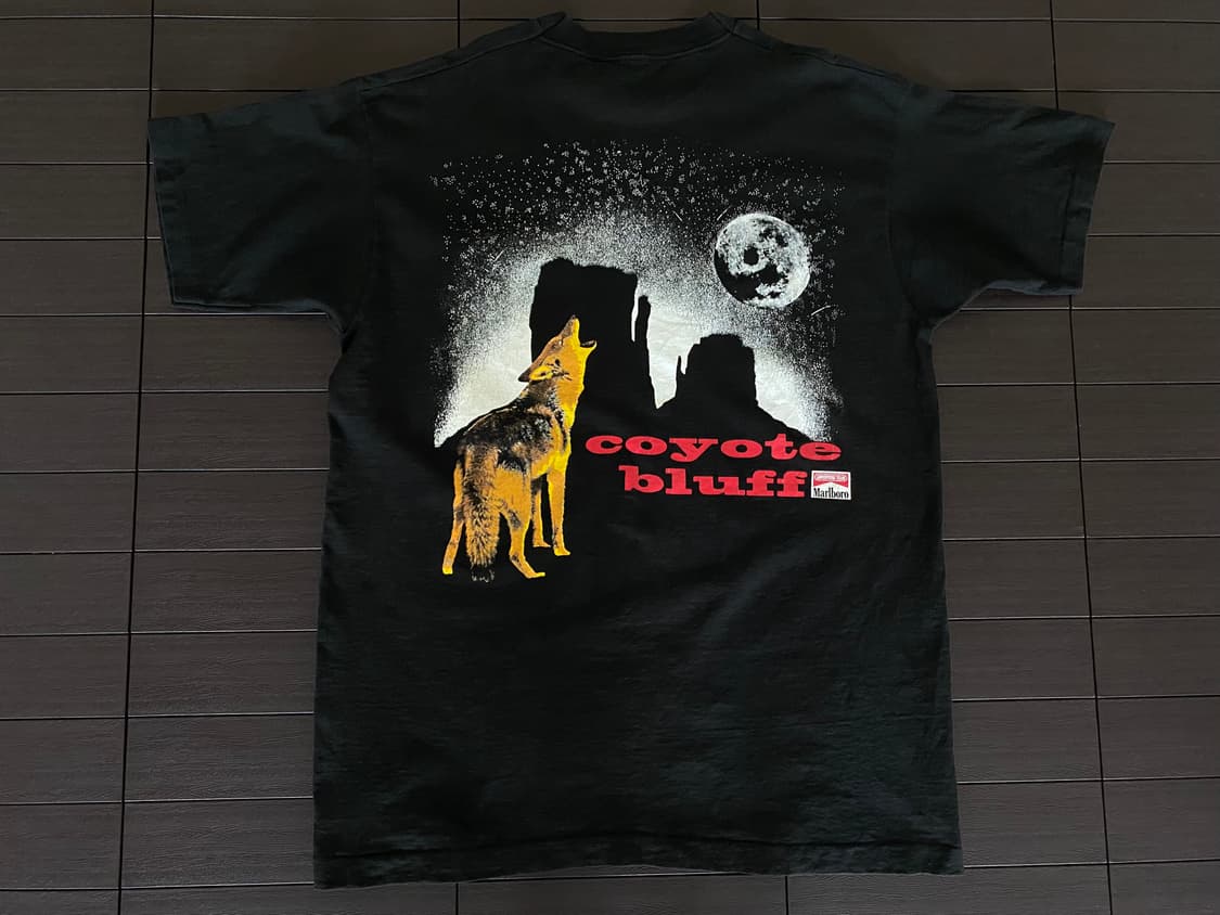 (XL) 90s 빈티지 말보로 코요테 티셔츠 상품이미지1