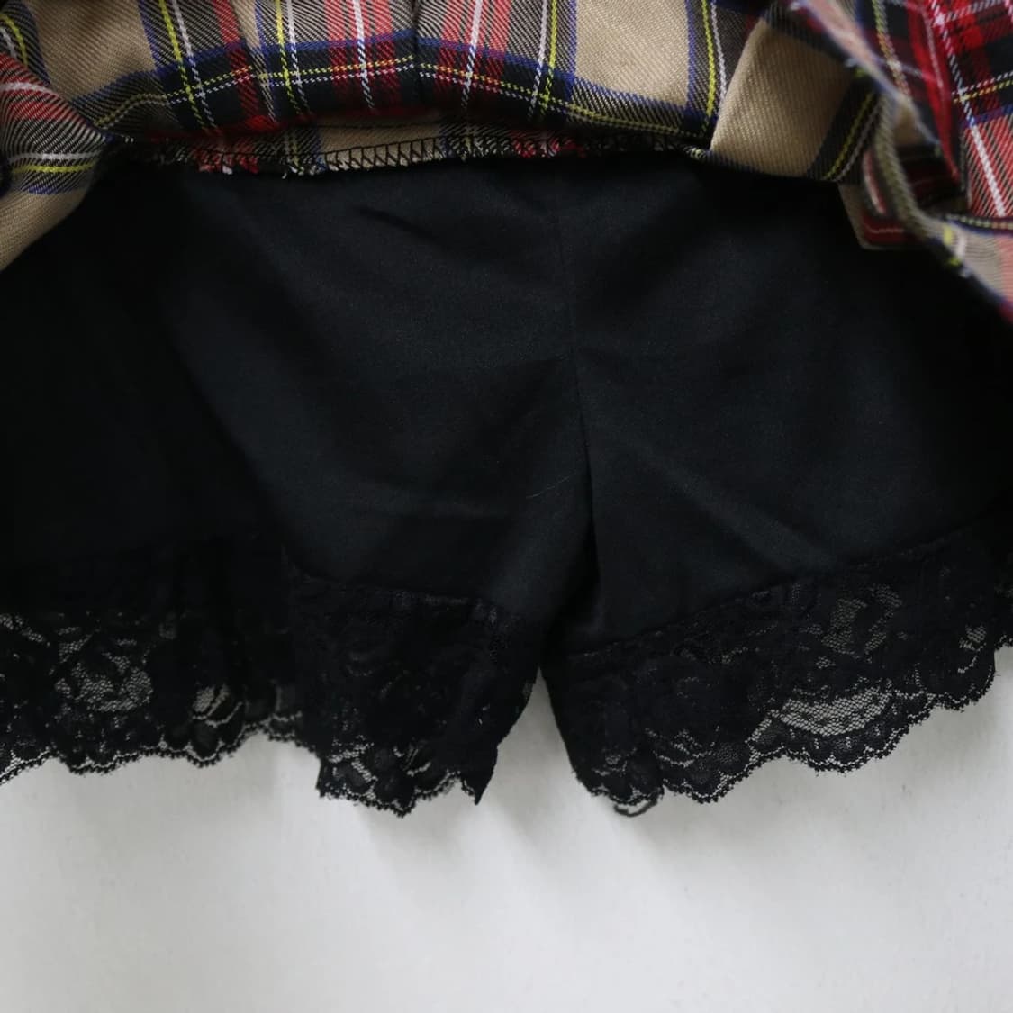 GROWING RICH 체크 마이크로 미니 스커트 64627 상품이미지3