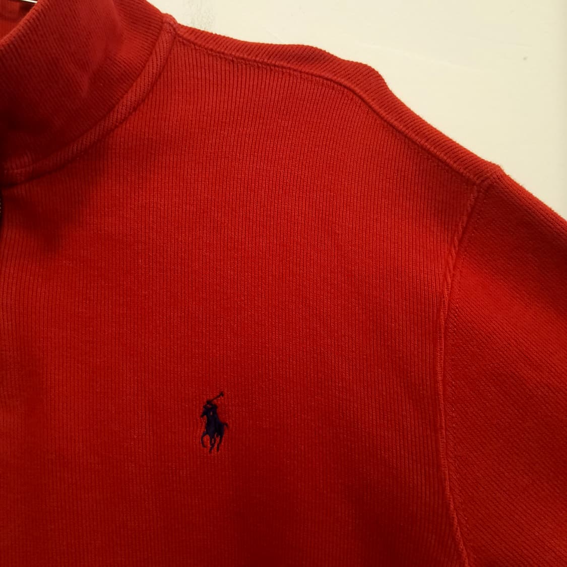폴로 90s 반집어 니트 슬리브 상품이미지1