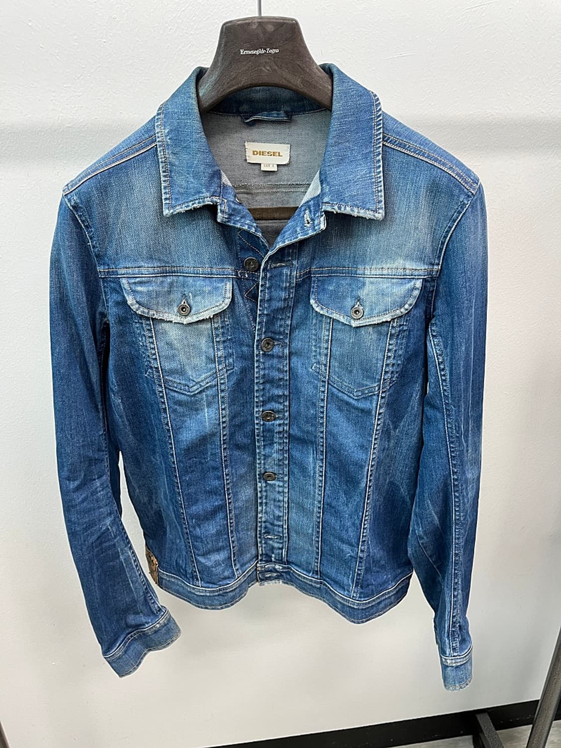95-100) 디젤 워싱 데님자켓  상품이미지3