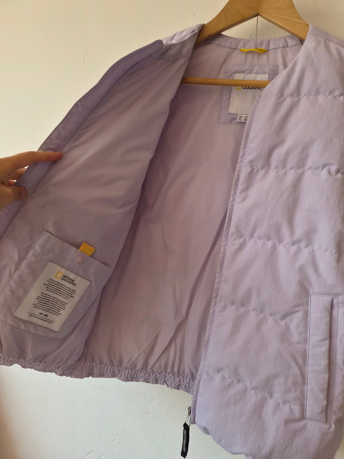 내셔널지오그래픽 키즈(여성가능) 덕다운노카라패딩자켓 150 상품이미지6