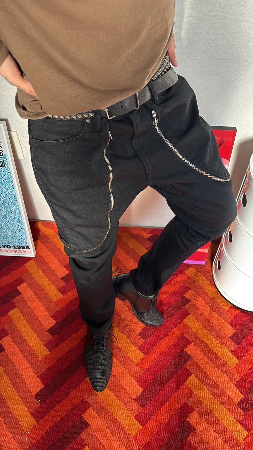 Back-to-front Zipper Pants 상품이미지2