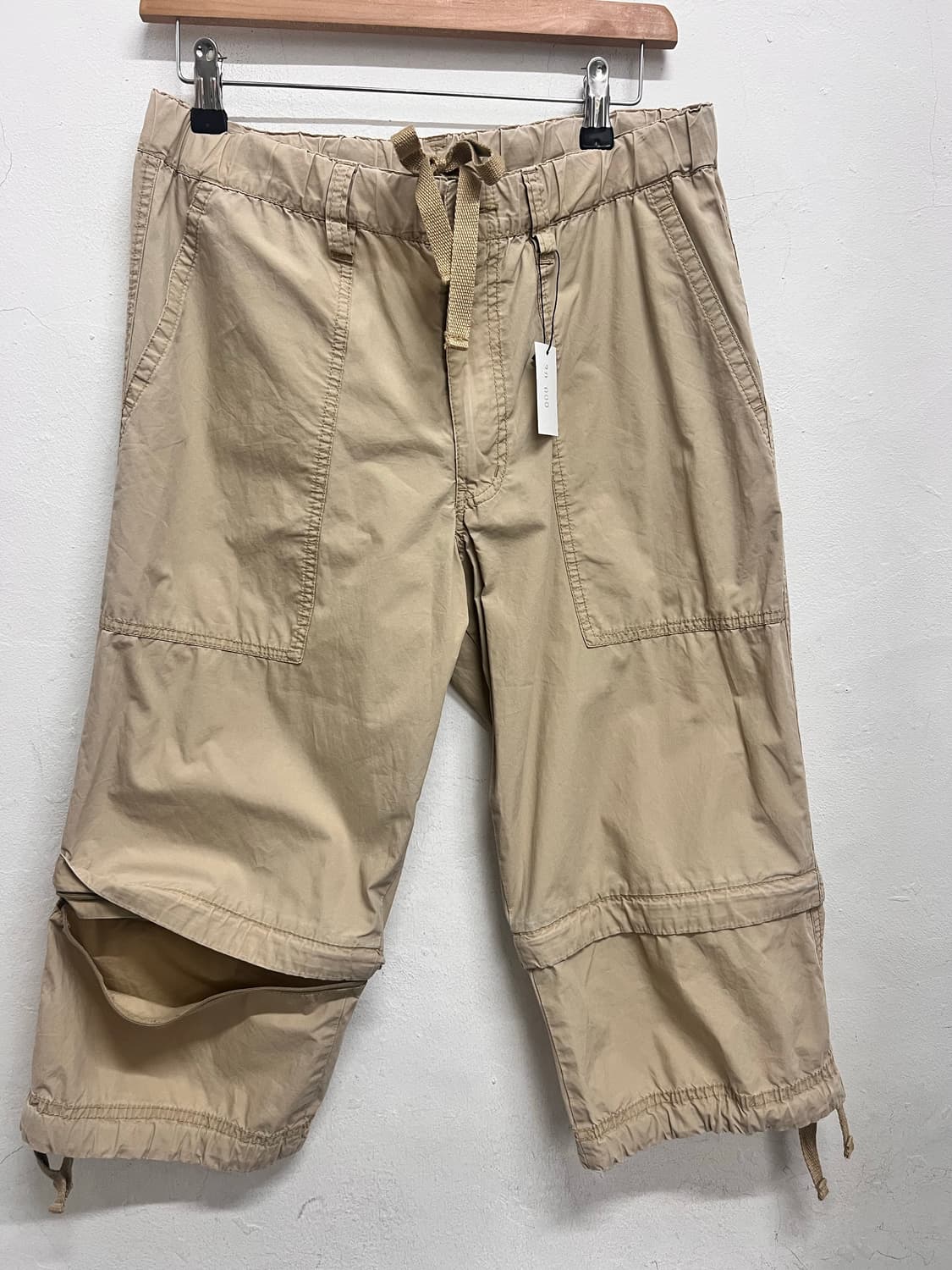 길이조절 칠부 카고 팬츠 상품이미지1