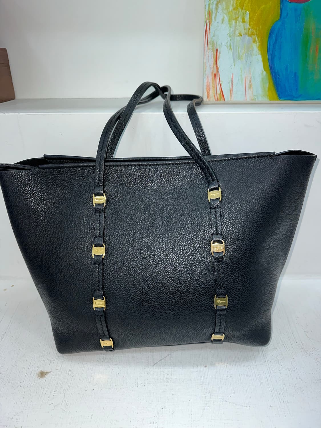 페레가모 간치니 토트백 상품이미지2