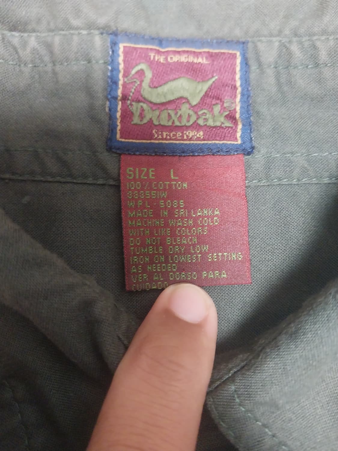 Duxbak 셔츠 상품이미지3