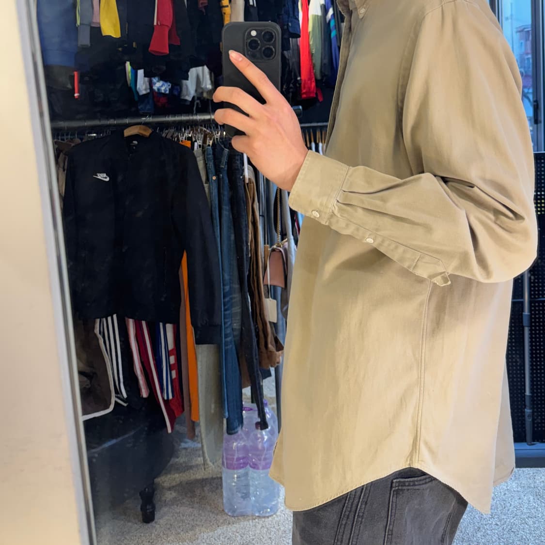 폴로 랄프로렌 셔츠 베이지색 상품이미지3