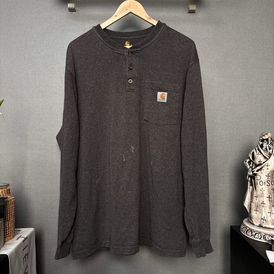 칼하트 헨리넥 롱슬리브 상품이미지2
