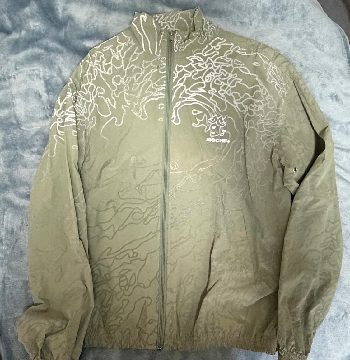 미스치프 빅토리아홍콩 콜라보 바람막이 상품이미지1