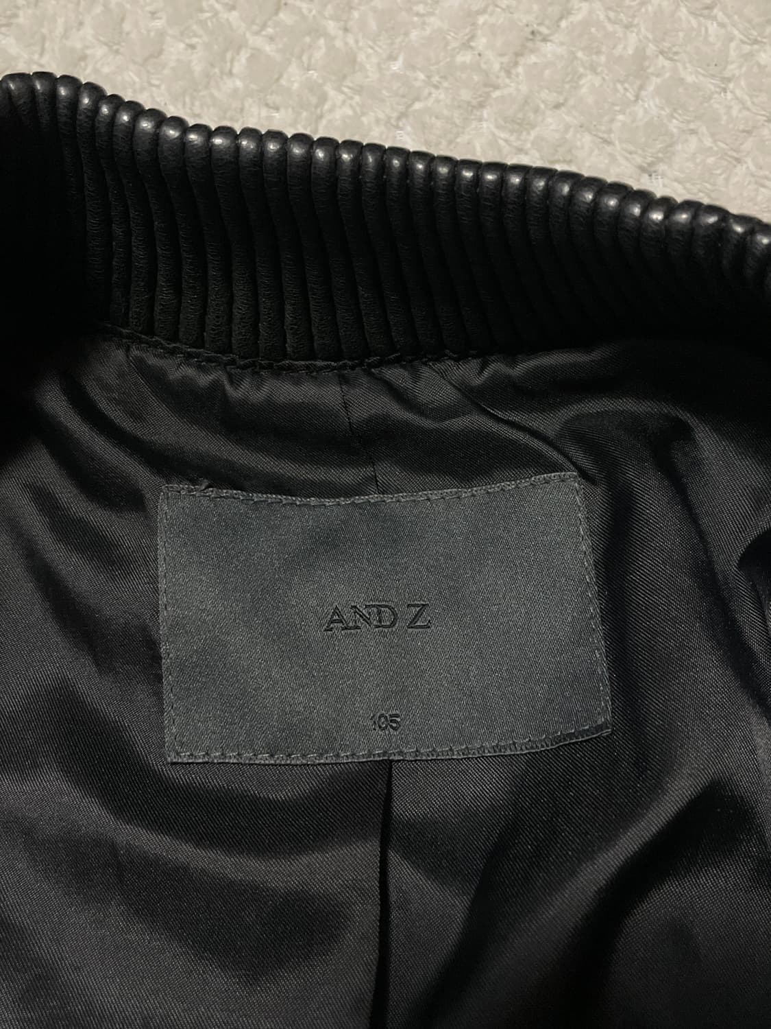 AND Z 웨스턴 무드 2WAY 램스킨 양가죽 바이커 레더 자켓 상품이미지8