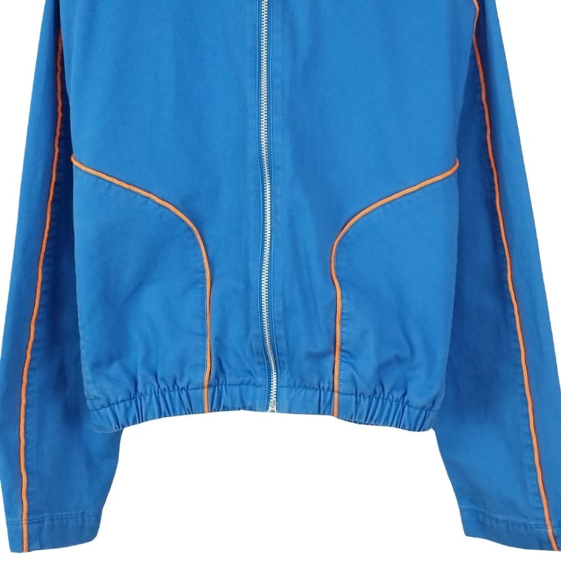 [나이키](민지 실착)빅로고 NSW 우븐 크롭 집업 블루종 M17461 상품이미지6