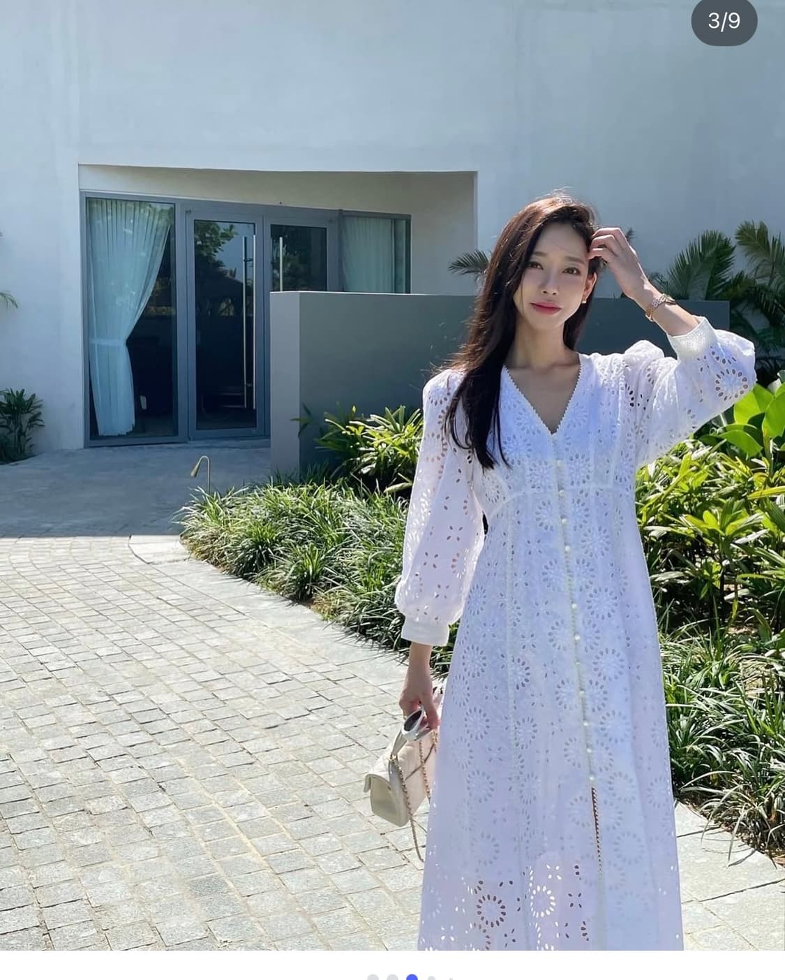 Cecile Punching Lace Dress 상품이미지2