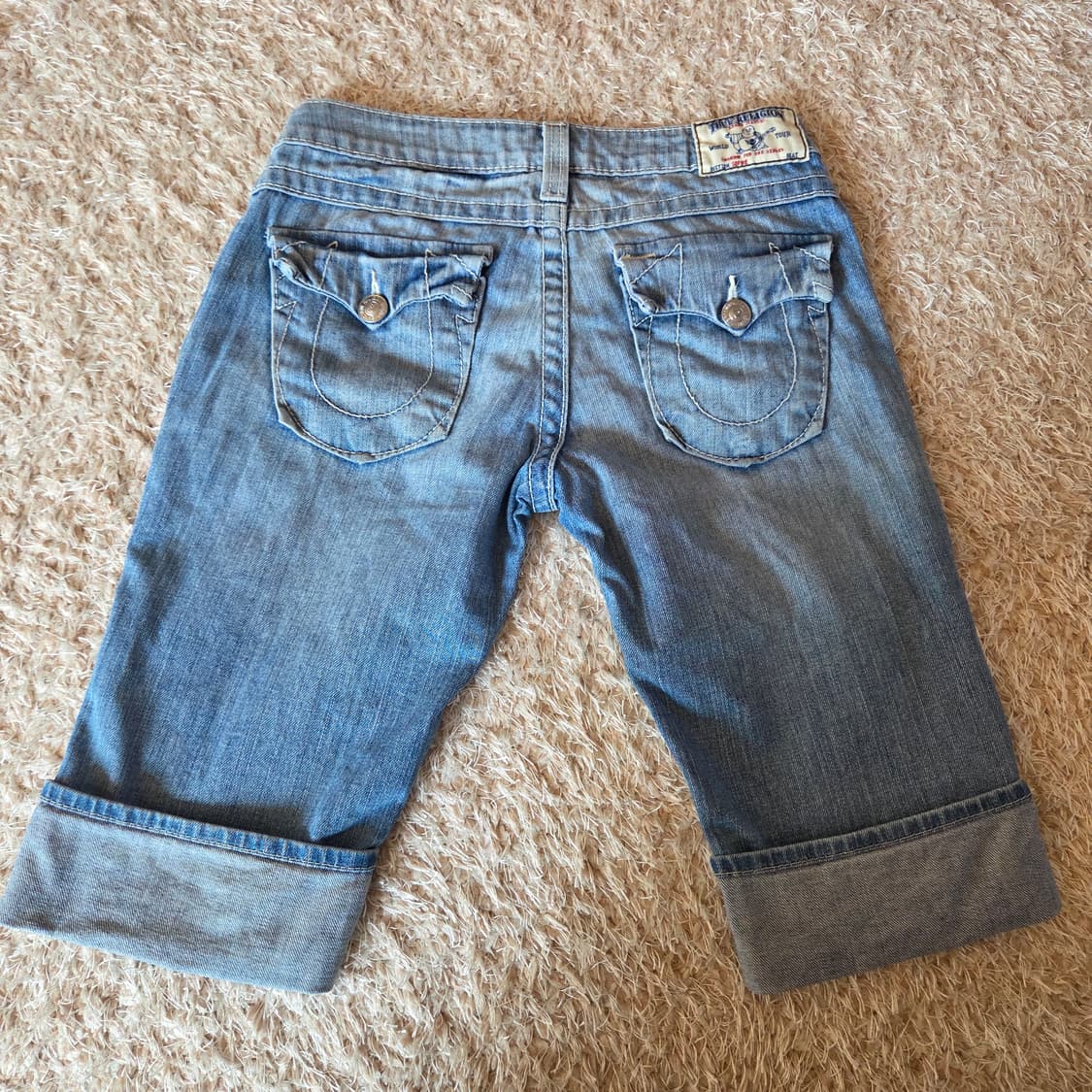 트루릴리젼 여성 롤업 데님 팬츠 상품이미지2