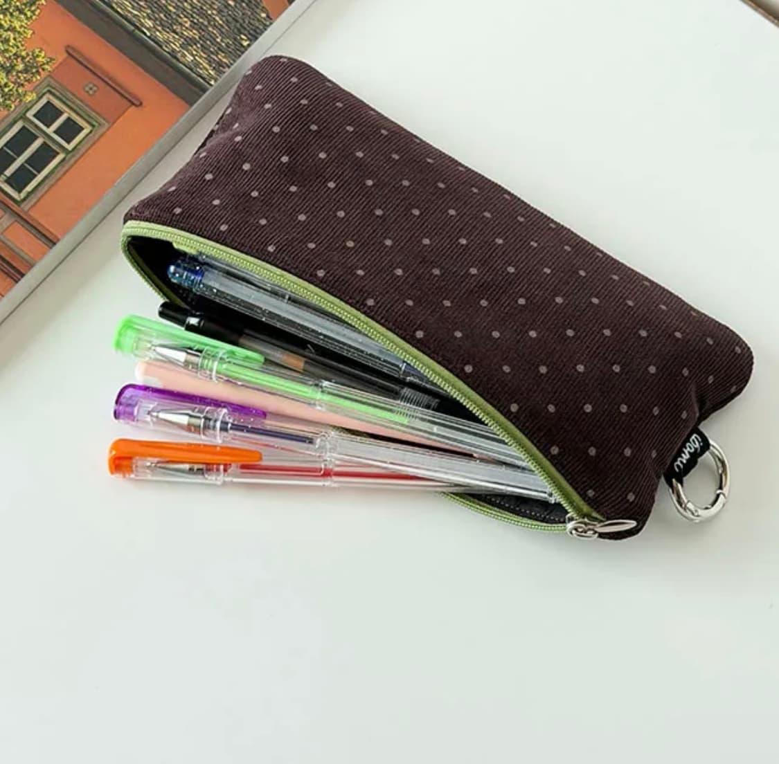 도트 필통 미사용 상품이미지2