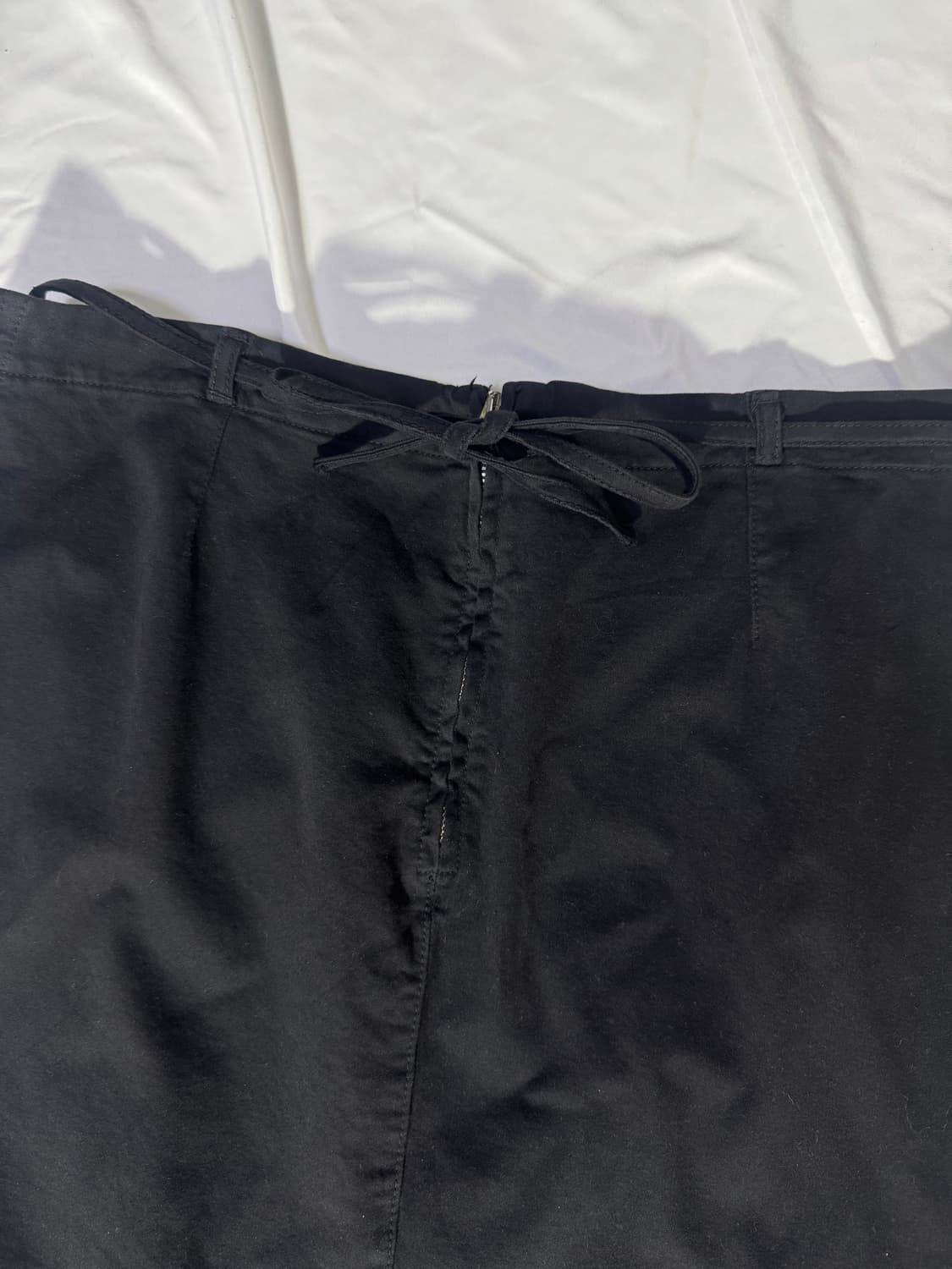 Transit 몰스킨 비대칭 레이스 트리밍 스커트 상품이미지7