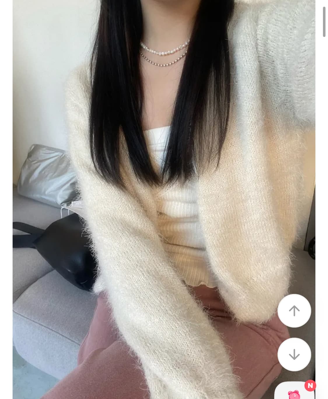 퍼 가디건 상품이미지1