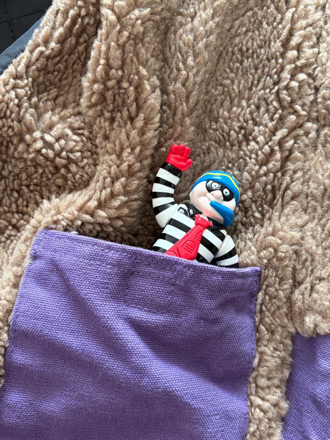 칼하트 우먼즈 덕코튼 쉐르파 라벤더 퍼플 집업 자켓 L (103) 상품이미지7