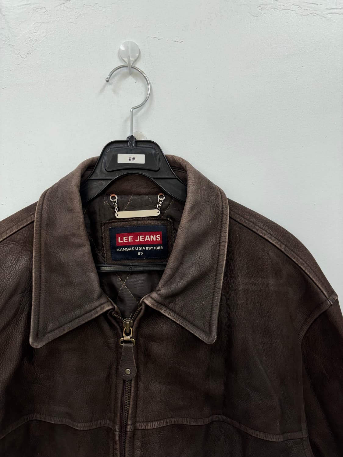 90s LEE 리 리얼레더 자켓 상품이미지3