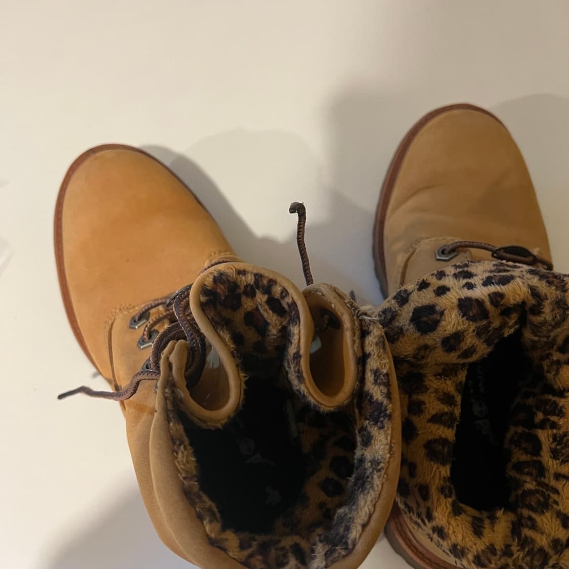 팀버랜드 롤탑 레오파드 부츠 상품이미지6