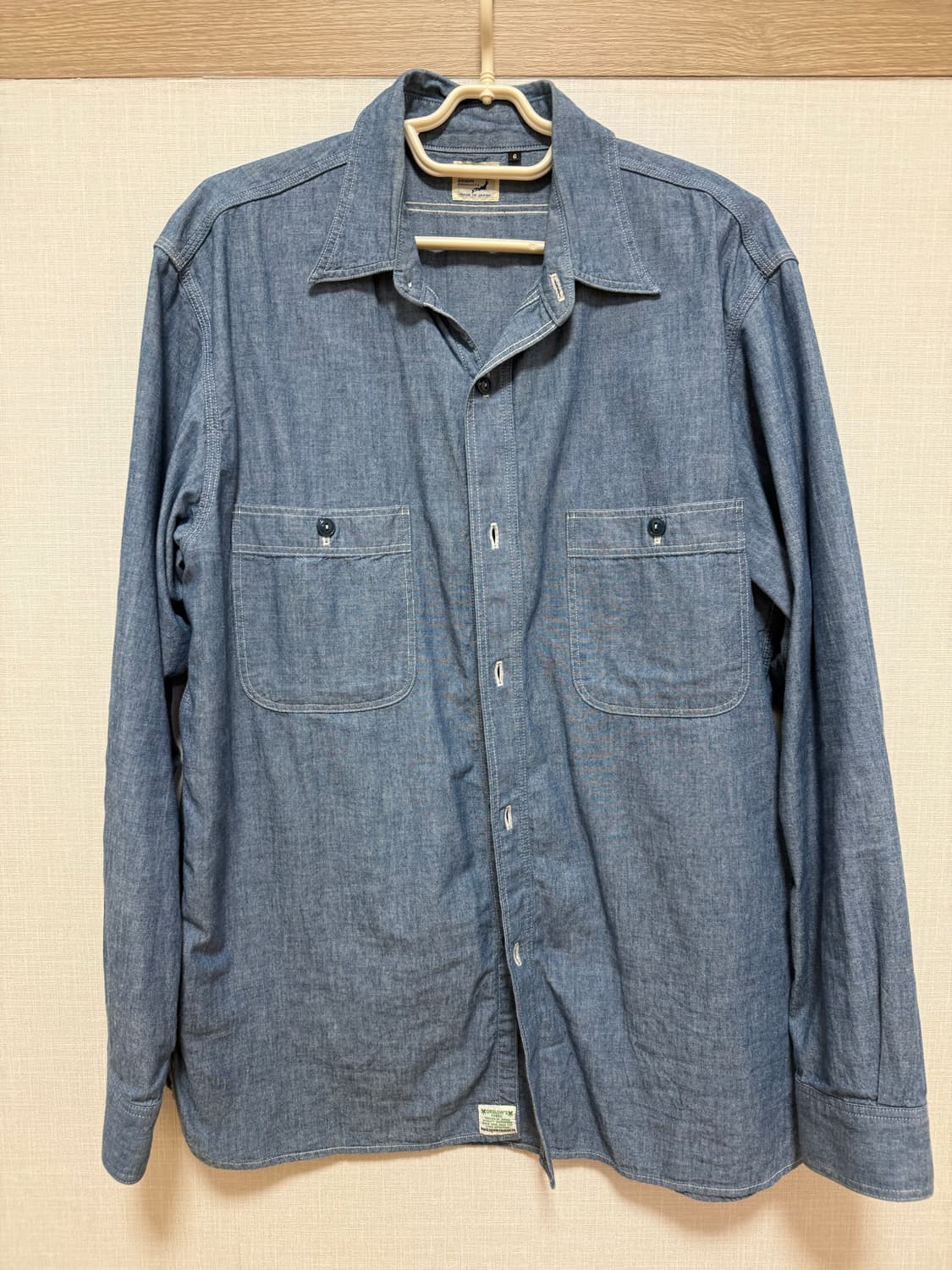 [6] 오어슬로우 샴브레이 셔츠 상품이미지1