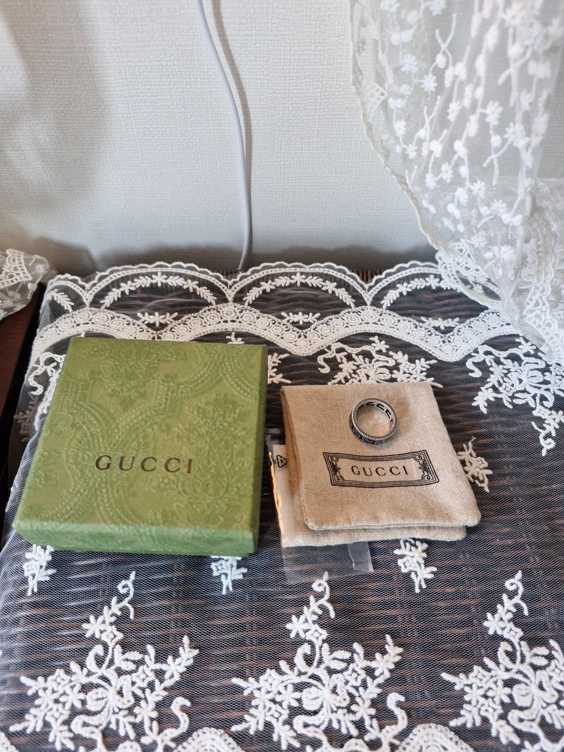 구찌링 G스퀘어링 반지 팝니다 상품이미지1