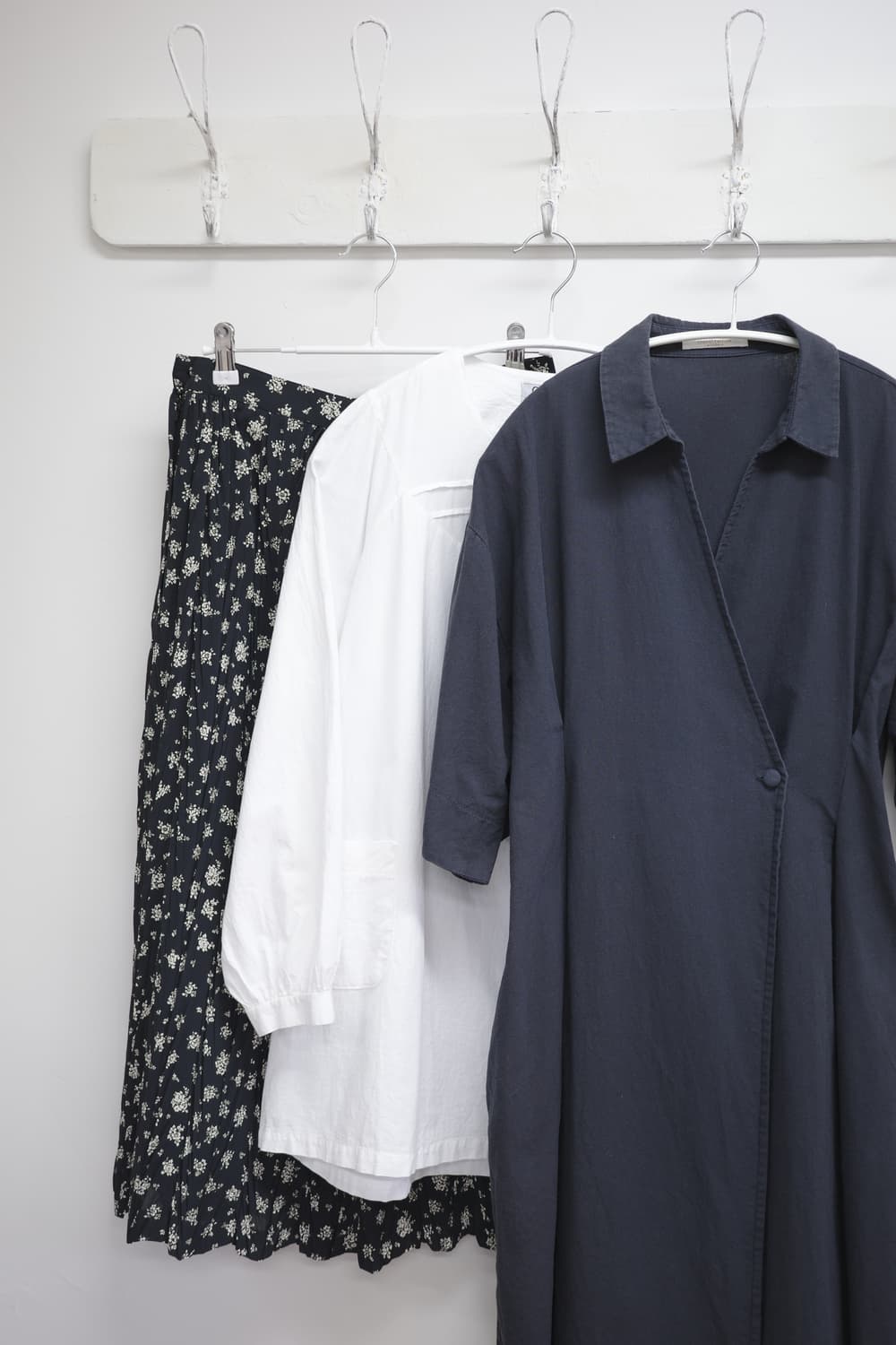 일본 빈티지 차콜  셔츠 원피스 상품이미지1